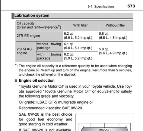 1999 toyota tacoma 2.7 oil capacity|Toyota Tacoma engine oil capacity (USA)